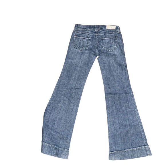 Level 99 Classic Blue Flared Women's Jeans - Picture 6 of 8